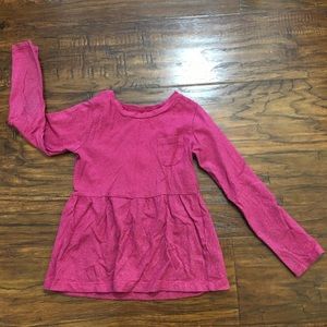 Pink long sleeve size 5
